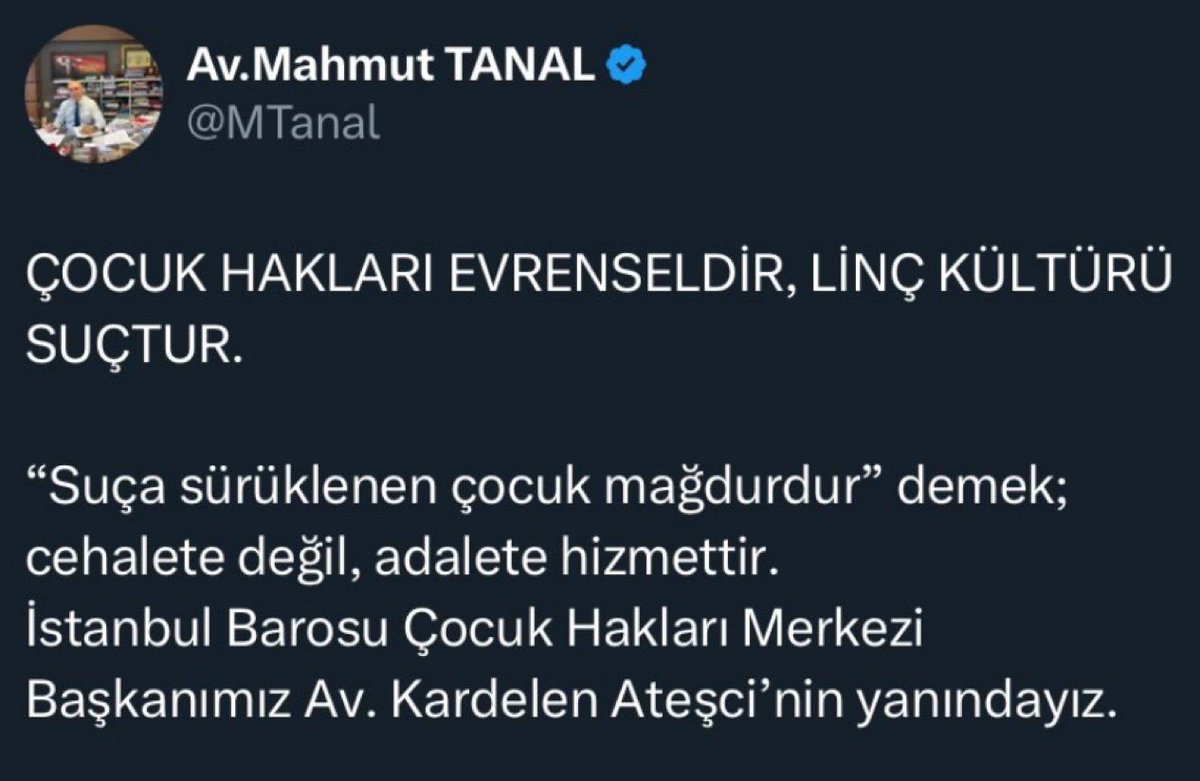 Neden sildin?  <a href="/MTanal/">Av.Mahmut TANAL</a>