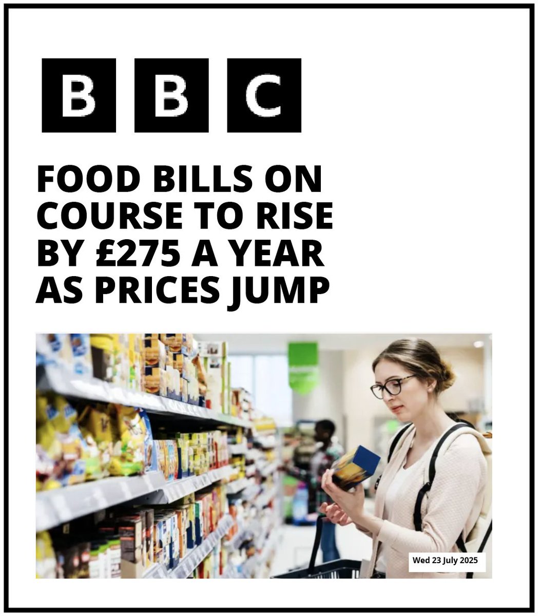 labourlewis's tweet image. Food inflation in the UK is the highest among the G7 countries. Farmers are cutting production as costs rise. Extreme weather is damaging crops and driving up prices.
France capped energy prices to keep food inflation down. Brazil removed tariffs on staple foods to lower…