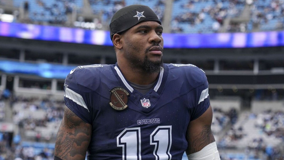 nflrums's tweet image. TRENDING: #Cowboys Micah Parsons is still without an extension from the Cowboys. After seeing other teams "taking care of their best guys" like Myles Garrett, Maxx Crosby, and T.J. Watt, Parsons had a message for Jerry Jones: #DallasCowboys
"MUST BE NICE"
