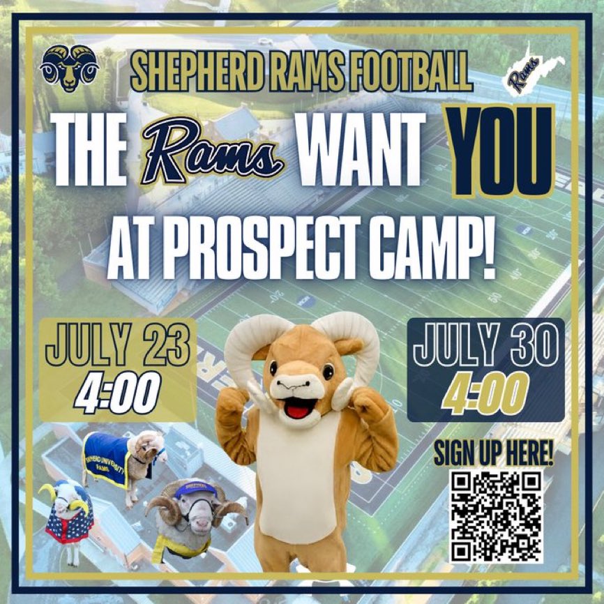 Can’t wait to attend Shepard University camp today!! <a href="/Tj_Peer/">TJ Peer</a>