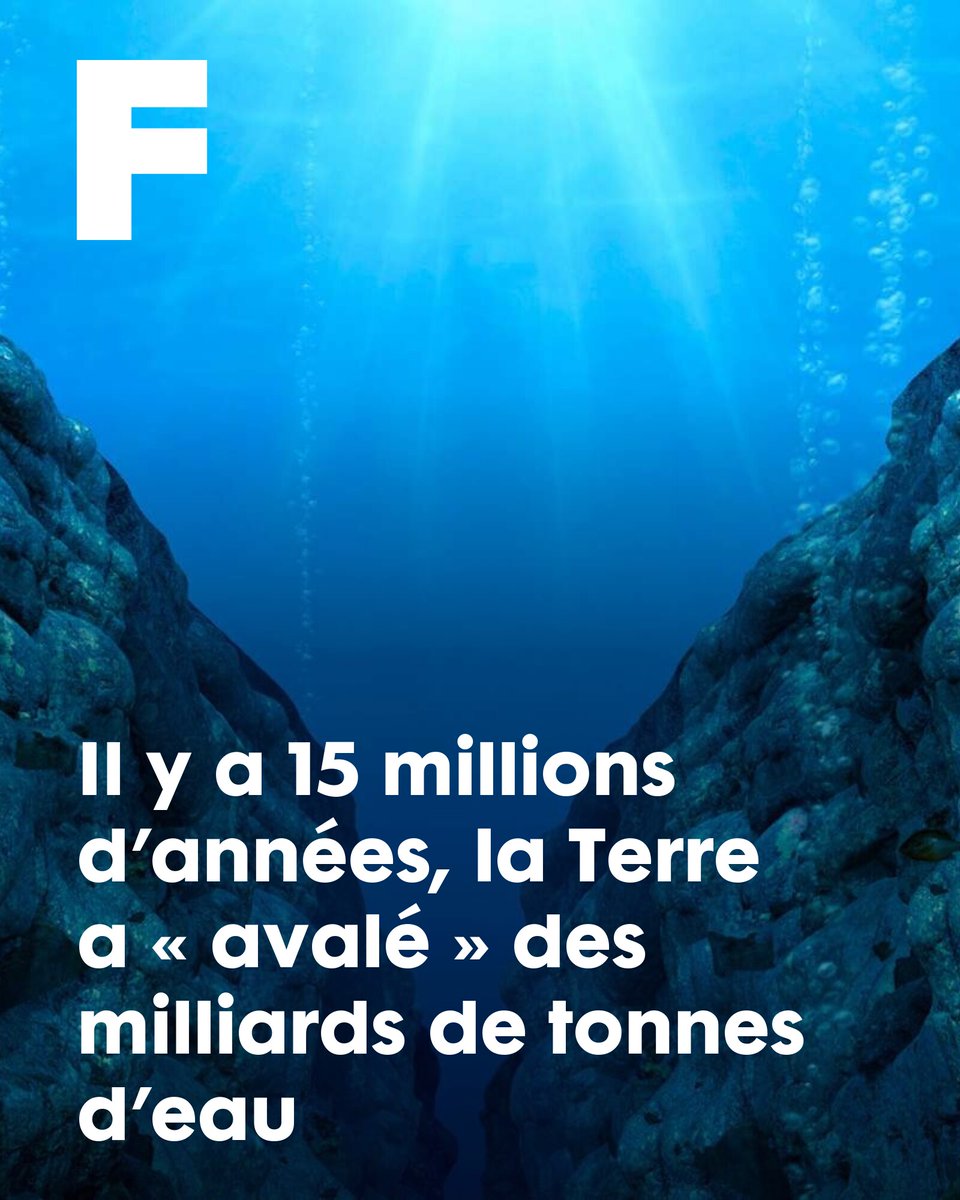 futurasciences's tweet image. Il y a 15 millions d’années, la Terre a « avalé » des milliards de tonnes d’eau
➡️ l.futura-sciences.com/mzK