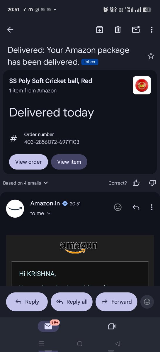 Krishna83284207's tweet photo. I didn't recieved the product then why this delivered sms I found
I think this is a new way of drawing
@amazon @amazonIN @BandBajaateRaho @jagograhakjago https://t.co/siflIHPqrT