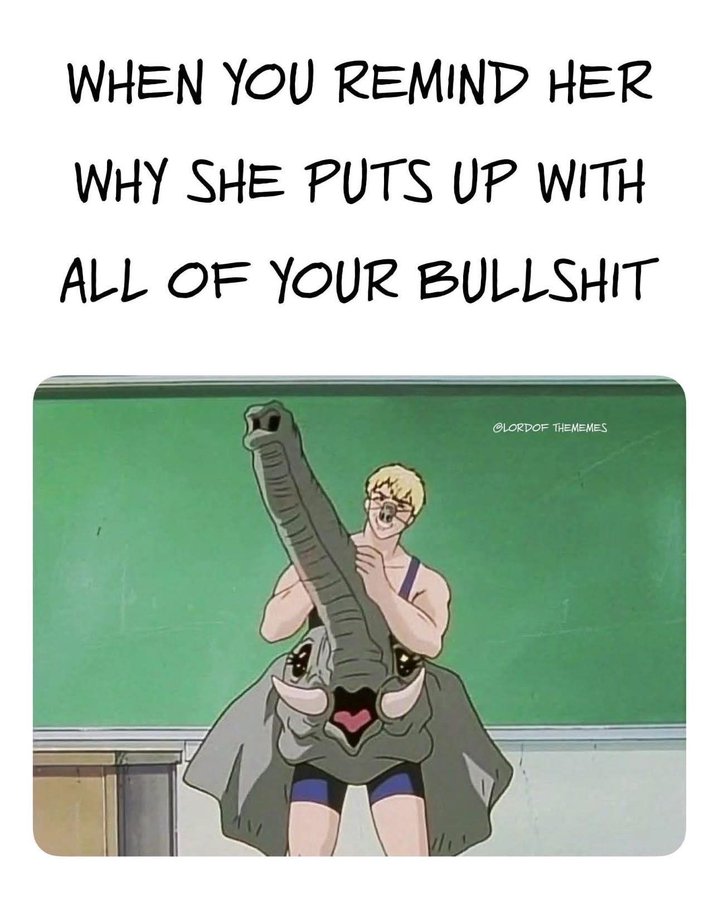 Sometimes she needs  a reminder…….😂