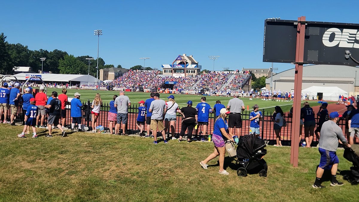 St. John Fisher University (@fishernews) on Twitter photo It's finally time! The 2025 <a href="/BuffaloBills/">Buffalo Bills</a> Training Camp kicks off today! Welcome, #BillsMafia! It's finally time! The 2025 <a href="/BuffaloBills/">Buffalo Bills</a> Training Camp kicks off today! Welcome, #BillsMafia!