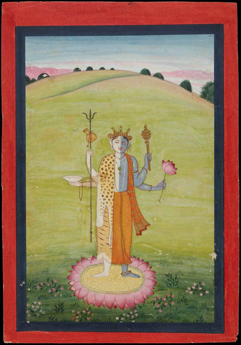 ssharadmohhan's tweet image. c1790 ad #Pahari painting from #Kangra #HimachalPradesh from the workshop of #Nainsukh of #Guler depicts the Musical Mode 'Natanarayan #Raga'
Now at Rietberg Museum, this was last displayed in their 2024 exhibition "#Ragamala : Images for all Seasons"
#shivratri2025 Lord #Shiva