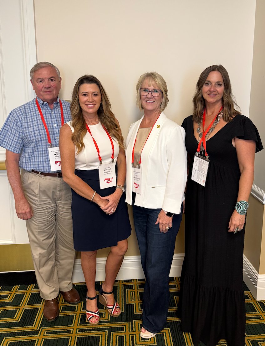 NMSenate_GOP's tweet image. NM was well-represented at this year’s Republican State Leadership Committee Conference!
#nmpol @CrystalRDiamond @Gail4NM @dowfornm @NMHouseGOP @RSLC @BillSharer