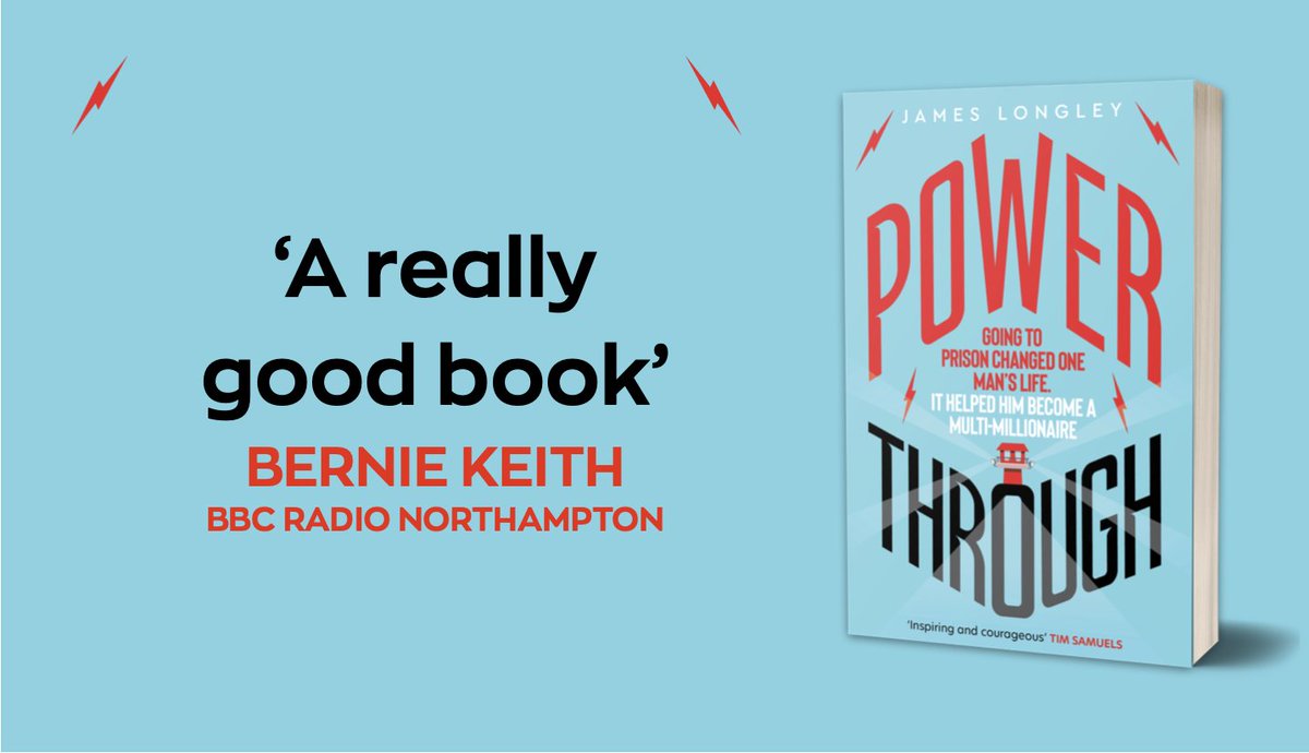 EyeAndLightning's tweet image. Here’s Northants businessman and @corbytownfc co-owner James Longley telling his prison-to-riches story to @BernieKeith100 on @BBCNorthampton (from 43mins to 56.30). Read the full story in James’ memoir Power Through bbc.co.uk/sounds/play/m0…