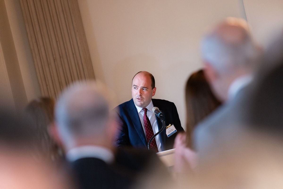 MeridianIntl's tweet image. As U.S.-U.K. ties adapt to global challenges, peer diplomacy remains key. We welcomed Members of Parliament through the British American Parliamentary Group (BAPG) as part of the @StateDept’s @StateIVLP. Hosted at Decatur House, the reception featured remarks from Basilinna CEO…