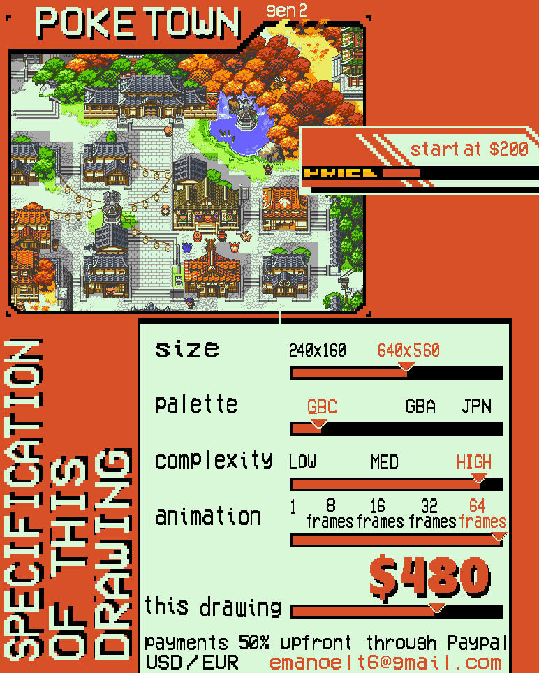 Anima_nel's tweet image. Now you 🫵 can have your favorite Pokemon city, town or route from any GEN as your wallpaper and if you want it can be part of a bigger map! Even your hometown or a place you love can become a map!
☀️and🌕!
DM me if you want to know more
#pixelart #commissionsopen #pokemon