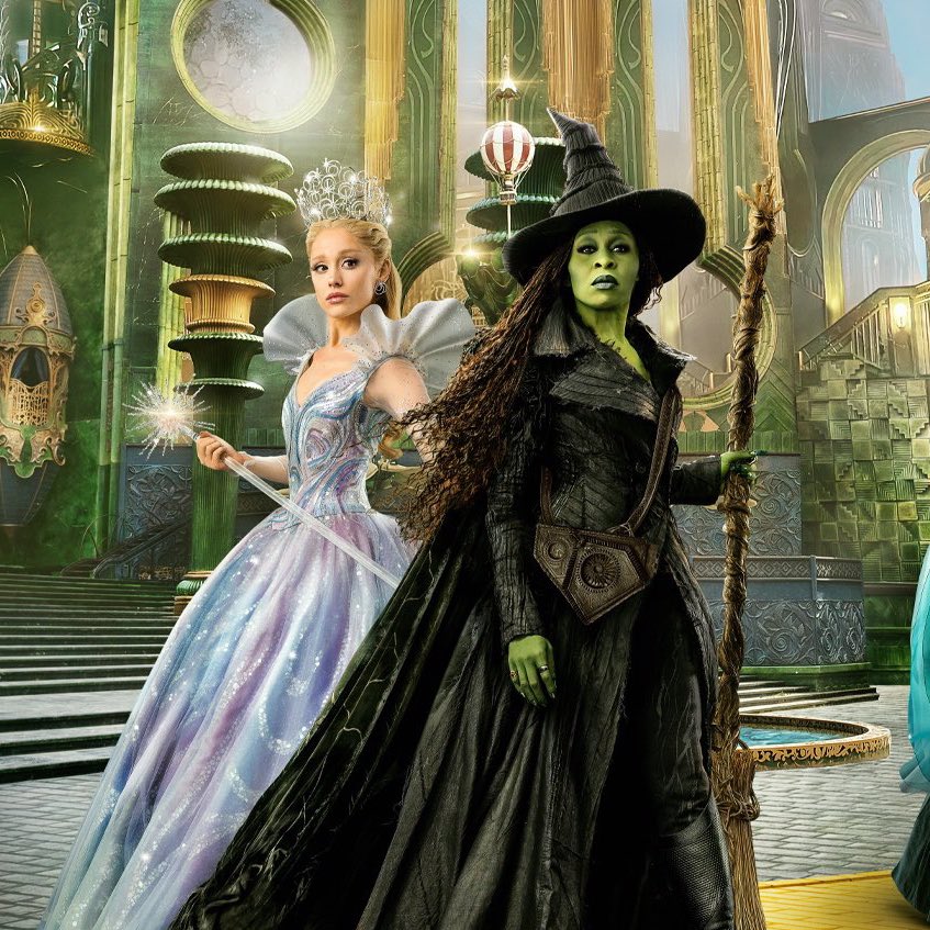 Boxreport's tweet image. Nova imagem de 'Wicked: Parte 2', em novembro nos cinemas.