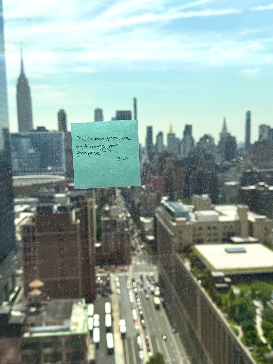 f3cooper's tweet image. Over the course of your career, you’re going to have many jobs across different industries. Don’t put pressure on finding your purpose.
Eventually you have to ask yourself, what do you deserve from your job? Do you deserve to feel depleted every day? Or that life begins the…