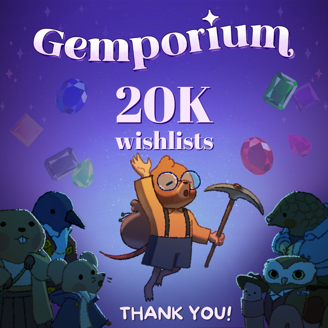 MergeConflict's tweet image. HOLY MOLE-Y!!! THANK YOU TO EVERYONE WHO YEARNS FOR THE MINES⛏️💎
We're so grateful to everyone who's supported our silly lil game about rocks thus far💜
ps. we launch August 7th🫡
