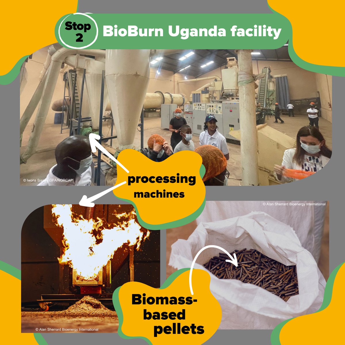 EnergyGPA's tweet image. From Waste to Energy and Clean Living: A Glimpse into Uganda’s Bioenergy Innovation 🔥As part of the Global Bioenergy Week by @FAO, @IwonaBisaga Clean Cooking Lead GPA/@NORCAPweb had the opportunity to visit two facilities that are redefining waste, energy, and sustainability.⬇️