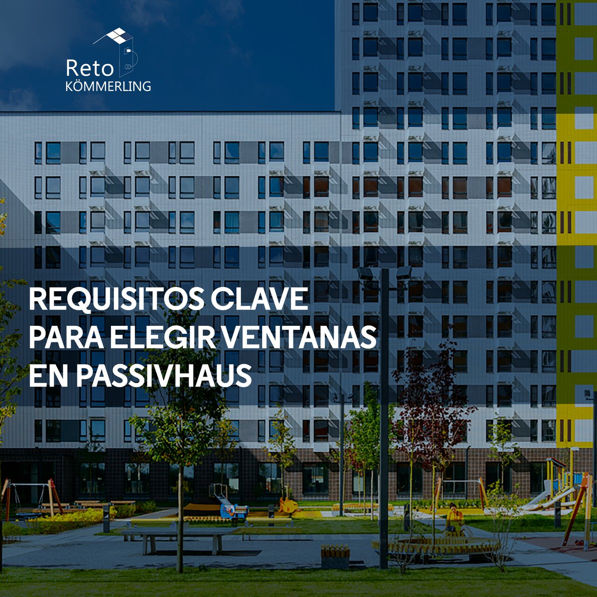 Ojo: la ventana no es solo un agujero con vistas. En Passivhaus es 1 de los 5 mandamientos que separan el confort de la factura loca. Apuesta por altas prestaciones y tu casa respirará (pero no tiritará). Más en la guía de <a href="/retokommerling/">RetoKömmerling</a>

👇
hubs.la/Q03kZzX70