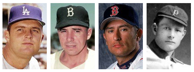 NowTakingField's tweet photo. July 23 Baseball Birthday Boys... Don Drysdale (1936), Pee Wee Reese (1918), Nomar Garciaparra (1973), Ginger Beaumont (1876). Learn more about each at today's Baseball Buffet!
https://t.co/yjknWYxmRv https://t.co/fpi5aQMDYo