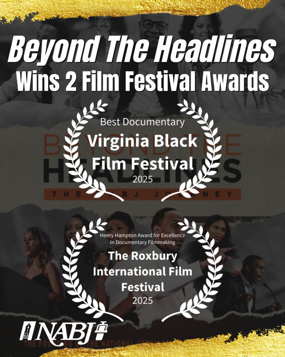 DetroitNABJ's tweet image. SAVE THE DATE: "Beyond the Headlines: The NABJ Journey" is touring the country and showing at film festivals. It will be shown at the Detroit Black Film Festival on Sept. 26. Watch this page for more details. @NABJ