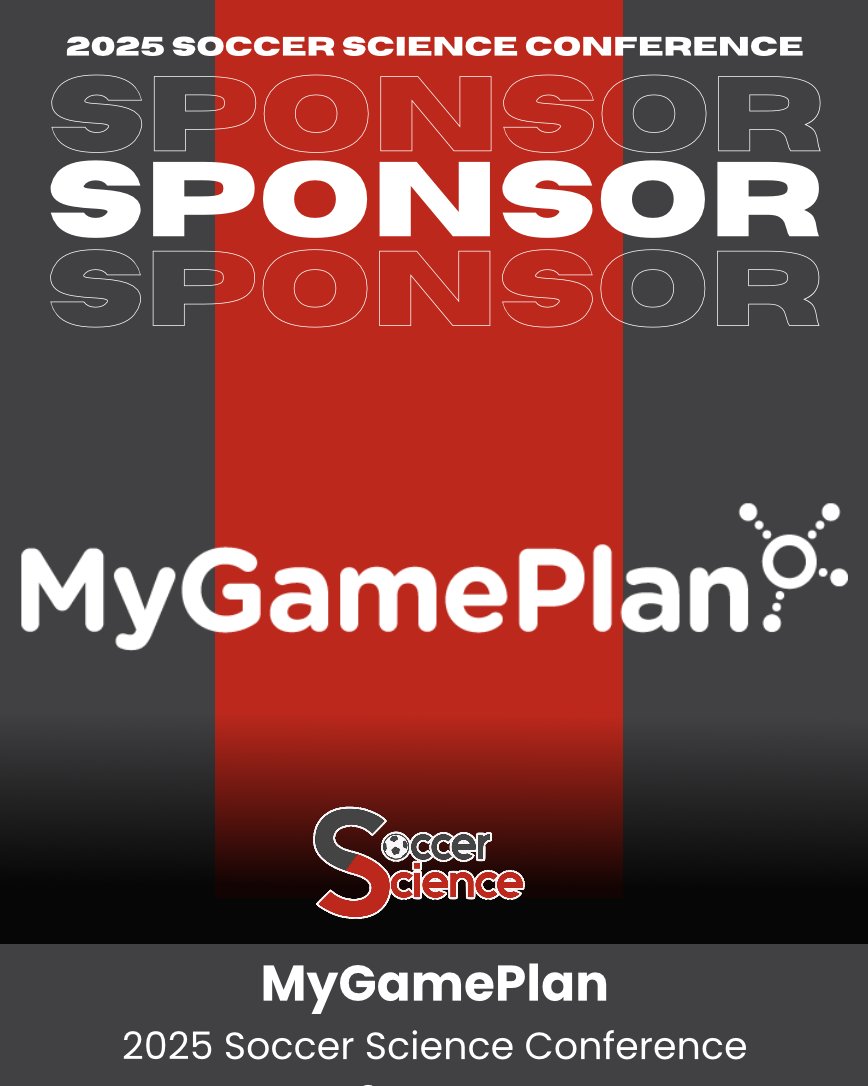 🚨 SPONSOR ANNOUNCEMENT 🚨 

Welcome on board MyGamePlan 🤝 

MyGamePlan will be showcasing their incredible methodology, player development, opposition analysis and scouting platform at the 2025 conference!

📆 Wednesday 27th August
📍 SGP
🎟️ shorturl.at/9gvJs