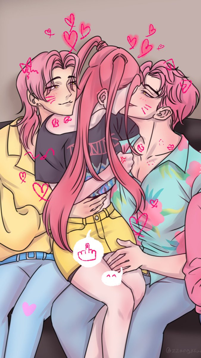zzangkkari's tweet photo. #KPOPDEMONHUNTERS 
#miromabby #rujinu #zoeystery 
#babysaja 
커플? 꾸미기~ 💗✨️ https://t.co/imy6hBLKeb