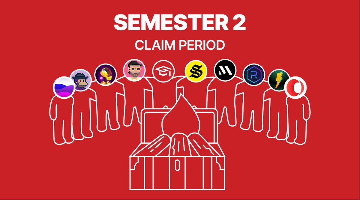 GREED Academy 📕 (@greedacademy) on Twitter photo 1/ The Semester 2 claim period opens tomorrow.
The $130,000 reward pool, provided by <a href="/solflare/">Solflare - The Solana Wallet</a>, <a href="/metaplex/">Metaplex 🦾</a>, <a href="/RaydiumProtocol/">Raydium</a>, <a href="/FlashTrade_/">Flash.Trade⚡️</a>, and R.E.D (by <a href="/realmsdaos/">Realms - The Home of Solana DAOs</a>), is now split and live on the site.
Check how much you earned and get ready to claim.
Let’s dive in 🧵 1/ The Semester 2 claim period opens tomorrow.
The $130,000 reward pool, provided by <a href="/solflare/">Solflare - The Solana Wallet</a>, <a href="/metaplex/">Metaplex 🦾</a>, <a href="/RaydiumProtocol/">Raydium</a>, <a href="/FlashTrade_/">Flash.Trade⚡️</a>, and R.E.D (by <a href="/realmsdaos/">Realms - The Home of Solana DAOs</a>), is now split and live on the site.
Check how much you earned and get ready to claim.
Let’s dive in 🧵