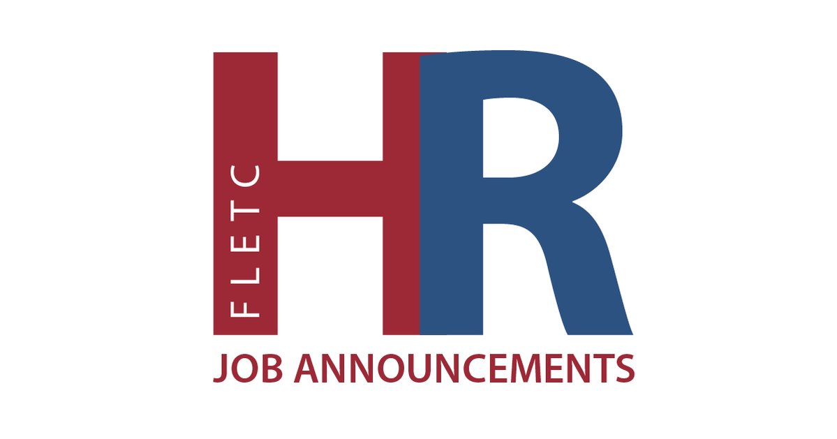 FLETC's tweet image. JOB OPPORTUNITY ANNOUNCEMENT
FLETC-TTO/CYD-25-12770105
Law Enforcement Specialist (Technical Investigations Instructor), GS-1801-13
OPEN: July 24, 2025
CLOSE: August 6, 2025
usajobs.gov/job/841397900