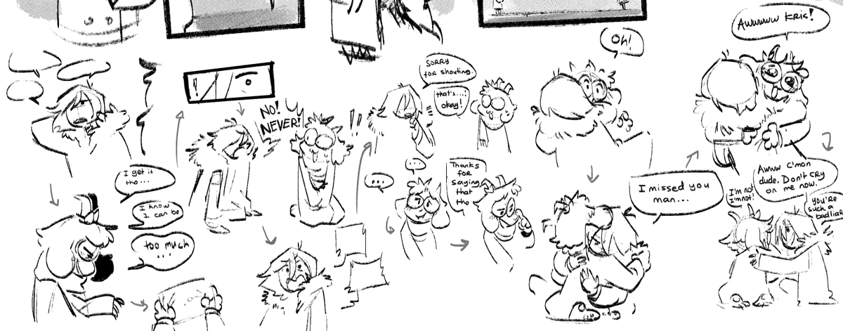 Silly doods owo
Practicin' how they interact with each other and I kinda like how their expressions turned out here heehee <3
CONTEXT below⏬
#kralsei #deltarune #ralseilightworldAU (just so u kno lol)