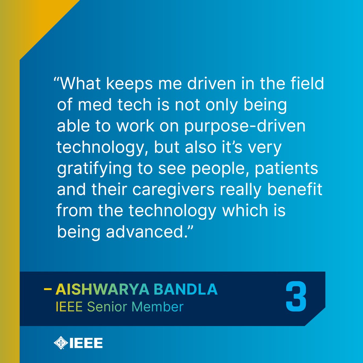 IEEEorg's tweet image. #IEEE enables people to share their unique points of view about the technical career landscape. Read more about their learnings, impact, growth and more on IEEE Transmitter: bit.ly/46E326f