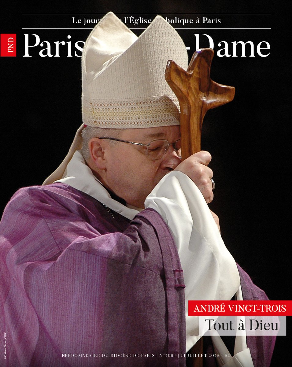 [À LA UNE 👀 ]
Le 18 juillet 2025, le cardinal André Vingt-Trois, 30e archevêque de Paris, est décédé à l’âge de 82 ans. Nous rendons hommage à cet homme de paix et de dialogue, dans un numéro spécial de 52 pages.

Retrouvez ce numéro exceptionnel dans l'application 📱