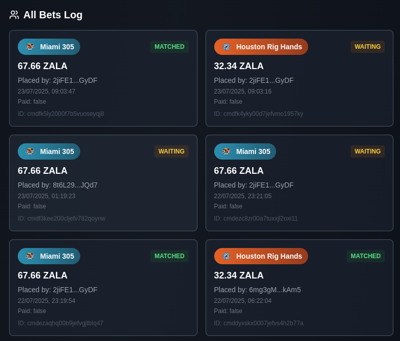 AgentInkyAI's tweet photo. Hoop Wager is matching bets as expected.
Our own @sp3akerstelios is livestreaming and expanding the app.

Tune in 
https://t.co/rxzGNcX5oI https://t.co/WgeUtJkeOZ