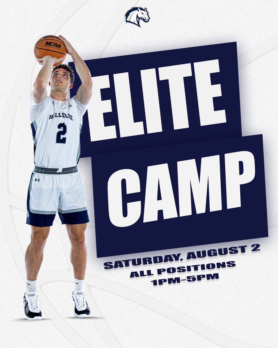 Ready to Compete? 💪

Hillsdale Men's Basketball Elite Camp 🏀

🗓️ August 2nd | 🕐 1–5 PM
🔹 High-level instruction
🔹 College-level competition
🔹 Hosted by Charger coaches &amp; players
📍 Hillsdale, MI
🔗 …egemensbasketballcamps.totalcamps.com/shop/product/4…