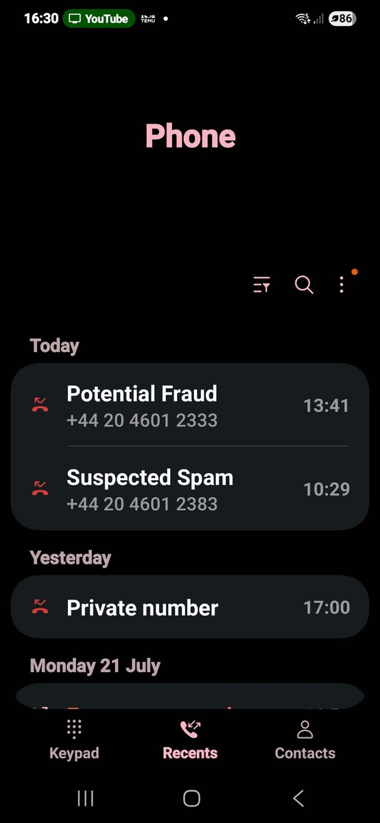 I don't get the best of phone calls, do I? 🤔😂