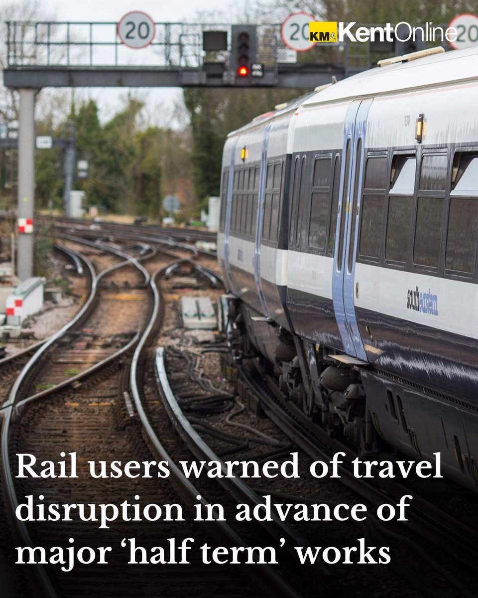 Buses will replace train services between stations while work is carried out...