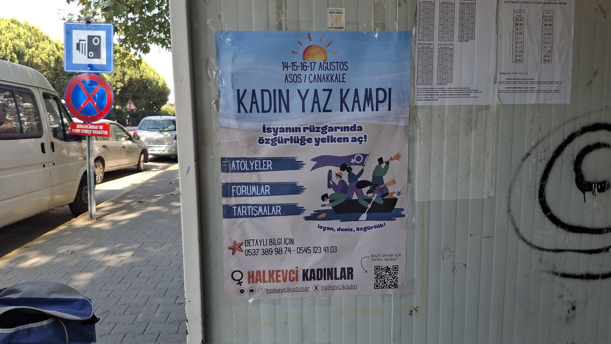 📍Küçükkuyu/Çanakkale 

Geliyoruz 🌊

İsyan, deniz, özgürlük ✌️
14-17 Ağustos tarihleri arasında Asos'tayız. Seni de bekliyoruz 💜

Kayıt için⤵️
docs.google.com/forms/d/e/1FAI…