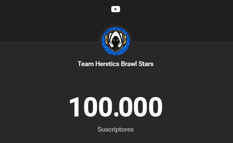 HereticsBrawl's tweet image. ¡100.000 seguidores en YouTube! 🔥
Gracias a todos los que nos estáis acompañando en esta aventura con nuestros creadores y jugadores 🖤
#VamosHeretics