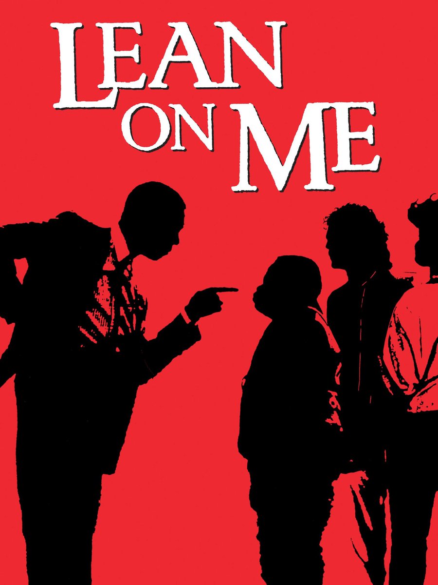 80sBeKindRewind's tweet image. The year was 1989 when Lean On Me was released
The story of Eastside High and a principal called Crazy Joe played by Morgan Freeman.
An inner city school plagued by drug abuse,violence and illiteracy. An issue that still persists around America.
#80s #80smovies #1980s #Movies