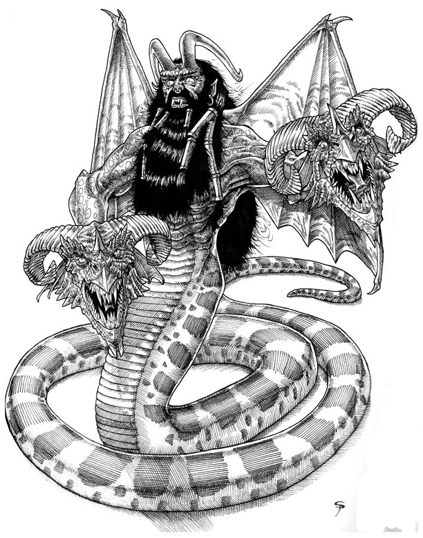 Dylan_D_Dio's tweet image. Shanks sword turn into an actual Gryphon with machine guns,rocket launchers on him.
Shamrock sword turn into a Cerberus
Garling sword might turn into a Typhon?