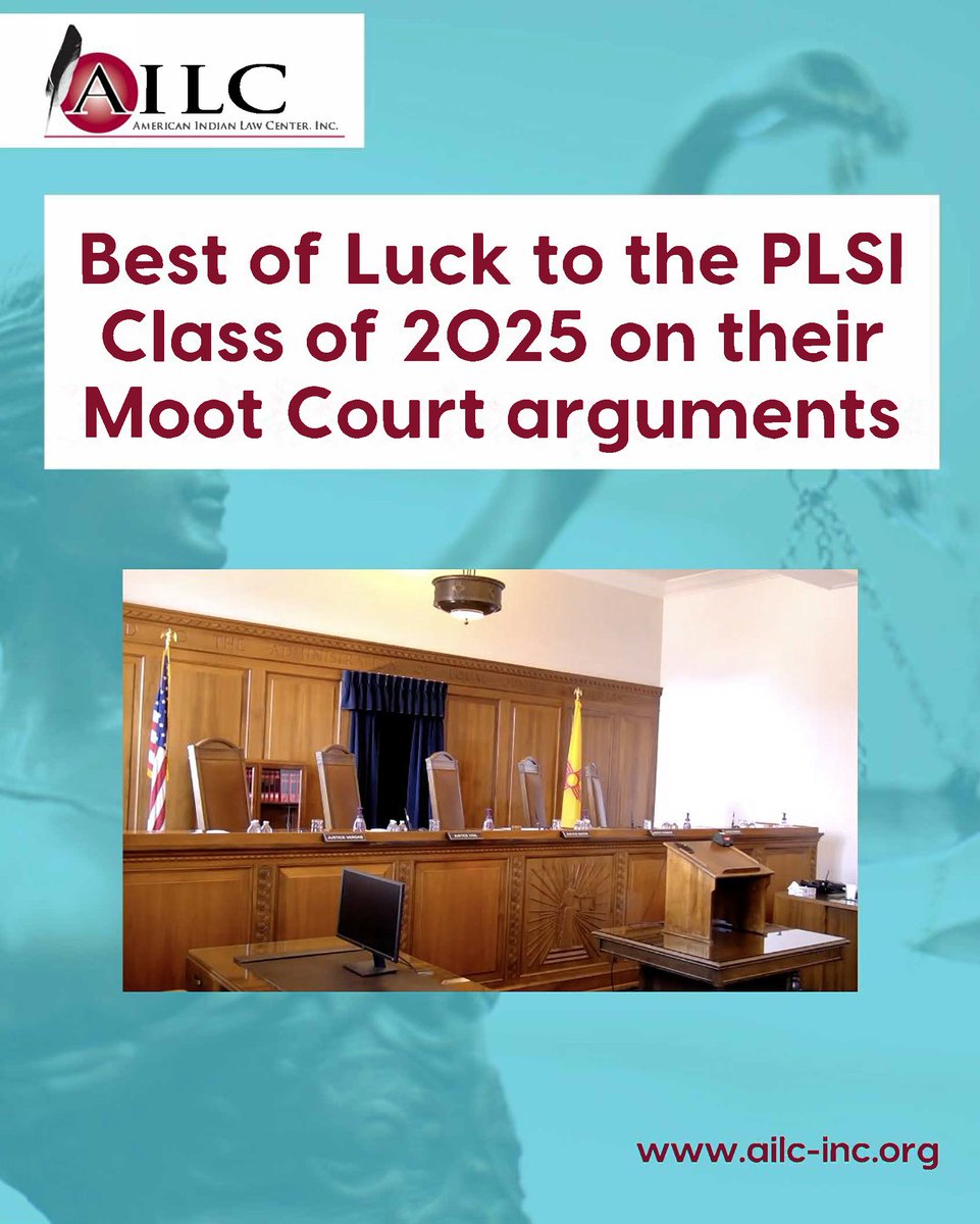 Final exams are over!  Moot court is next.  Join us in wishing the best of luck to the PLSI 2025 class!

#PLSI2025 

Donate to AILC here: ailc-inc.org/donations/