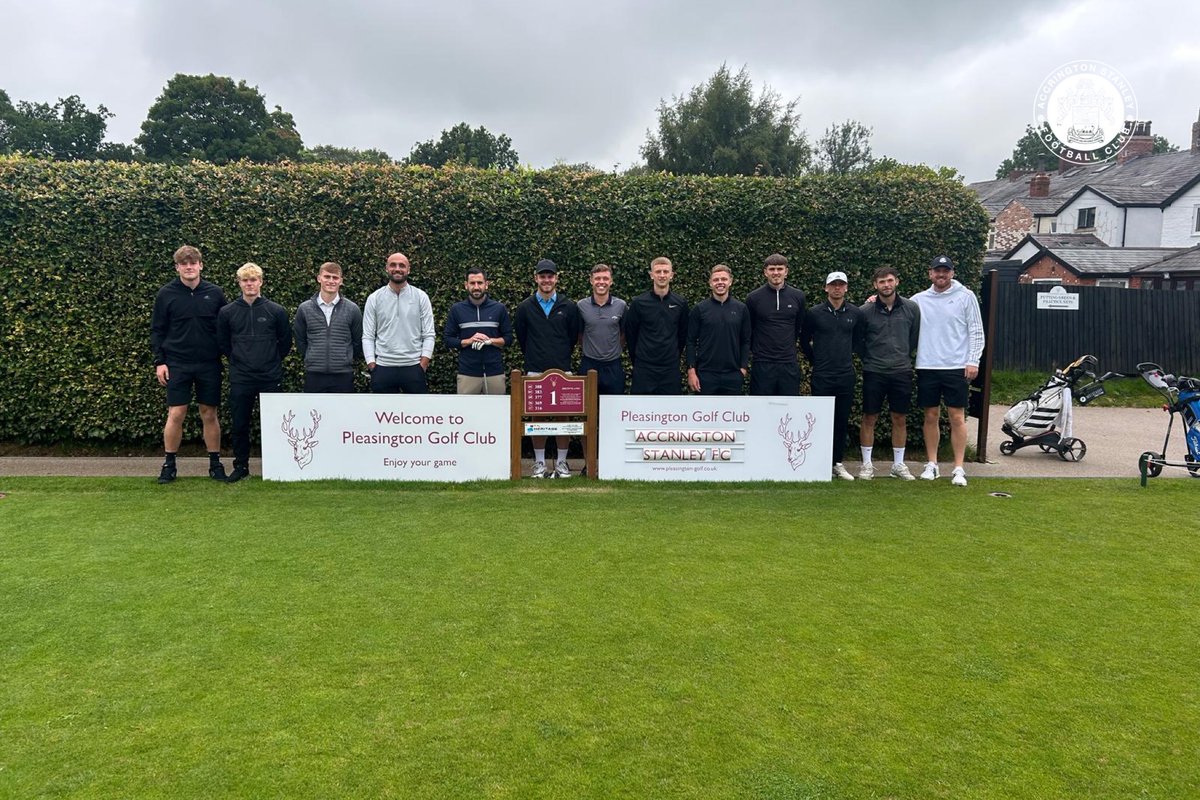 ASFCofficial's tweet image. ⛳️ #asfc x @PleasingtonGolf!
Everyone at the club would like to thank Pleasington Golf Club for welcoming us to their 12-time Open Qualifying venue on Tuesday.
#IndustryAndPrudenceConquer