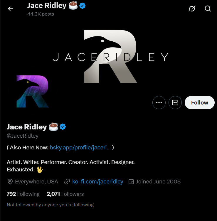 Tsdm235's tweet image. All the men who told women they were "evil" and all that crap will be remembered for their misogyny.
Reciepts are kept jace. Not sure what sort of "artist" you reckon you are but the proof you're a mysoginist is being kept.