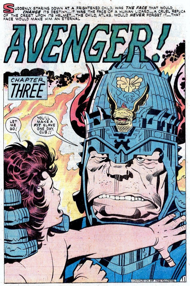 BlueShackComics's tweet image. Atlas #1 by Jack Kirby -
DC comics
50 years ago.
@Kirby4Heroes