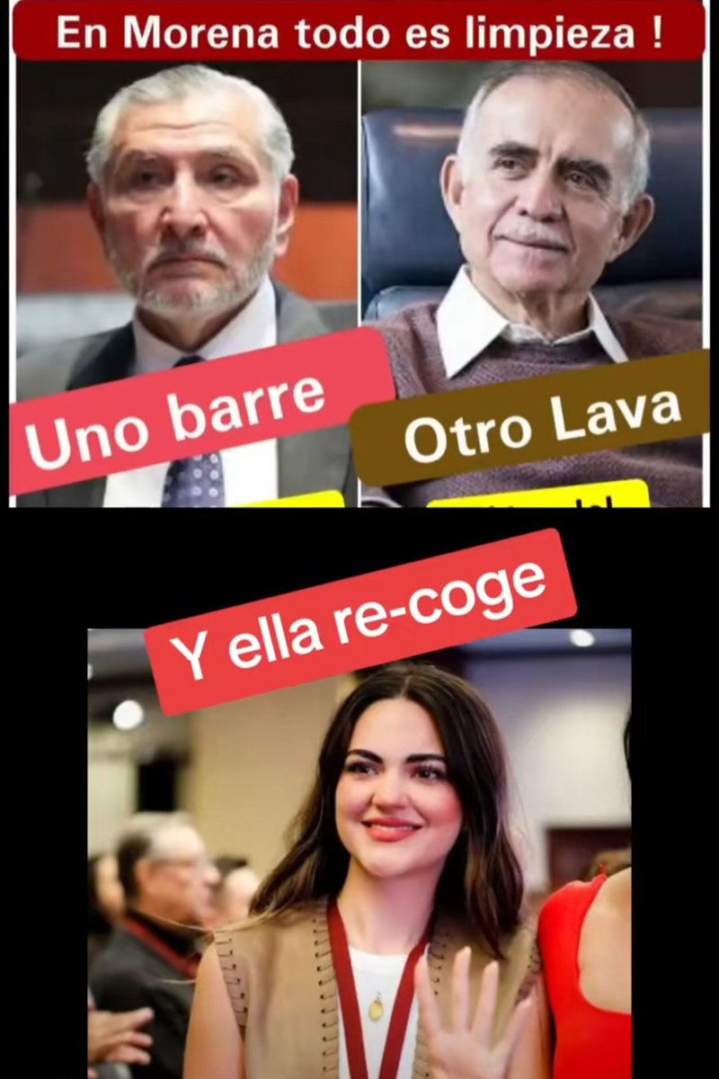 carla_ponti's tweet image. Y todavía queda mugre en la 4T que ni con cloro sale.
#LimpiezaNacional