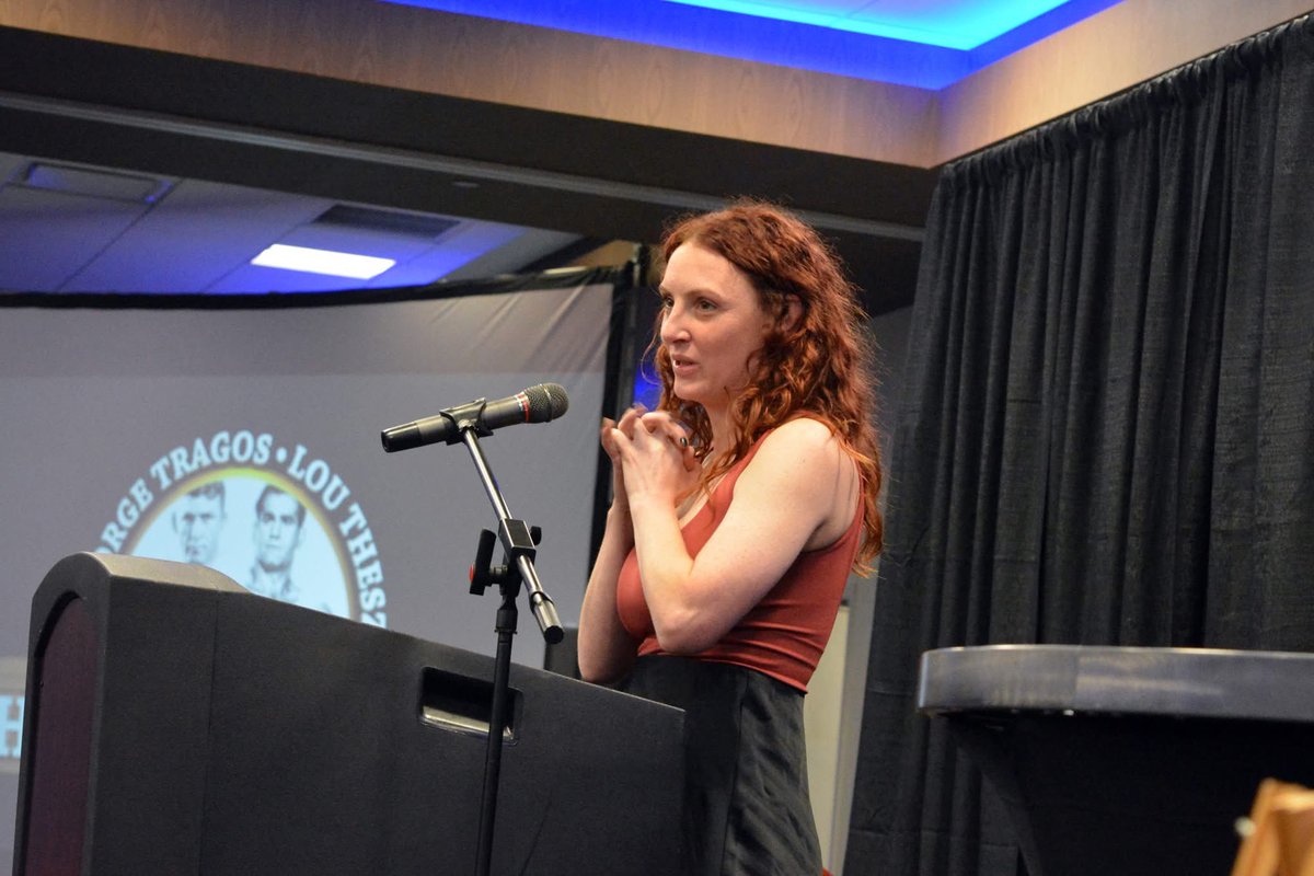 Rebecca_Roper_'s tweet image. Well… that’s a wrap. The final event of my time at the Dan Gable Museum is in the books—and so is my chapter there.
I stood in front of 300+ people Friday night at the TNTHOF banquet and gave a speech without puking (huge win for me & my anxiety 😅).
@realboogey called me “the…