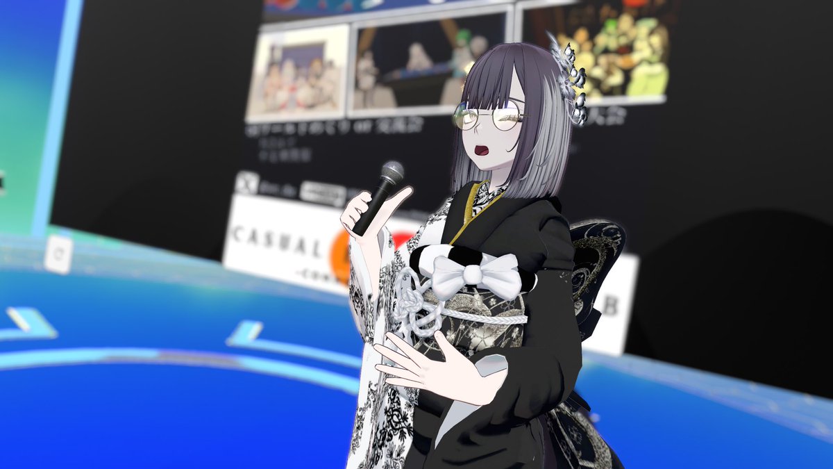 VRC_eveoshi's tweet image. #イベ推し交流会 × #Vket初心者案内ツアー にご参加いただきありがとうございました。
特別開催で普段とは違う形式で開催させていただきました。
今回のイベント紹介を機にさまざまなイベントに参加していただけたらと思います。

今週金曜日も開催いたしますので、ぜひご参加お待ちしてます。

#Vket