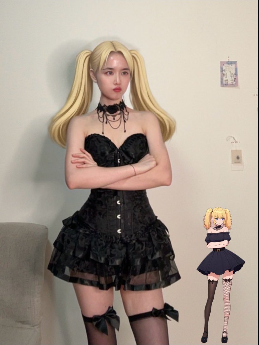 xiaheth's tweet image. Grok cosplay 

#Ani