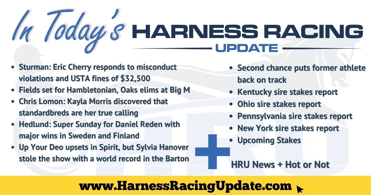 HarnessUpdate's tweet image. A new issue of HRU is out today. Check out the full story lineup here:
buff.ly/M7pbD71
... Subscribe to HRU - for free - today at buff.ly/2JEfULa
