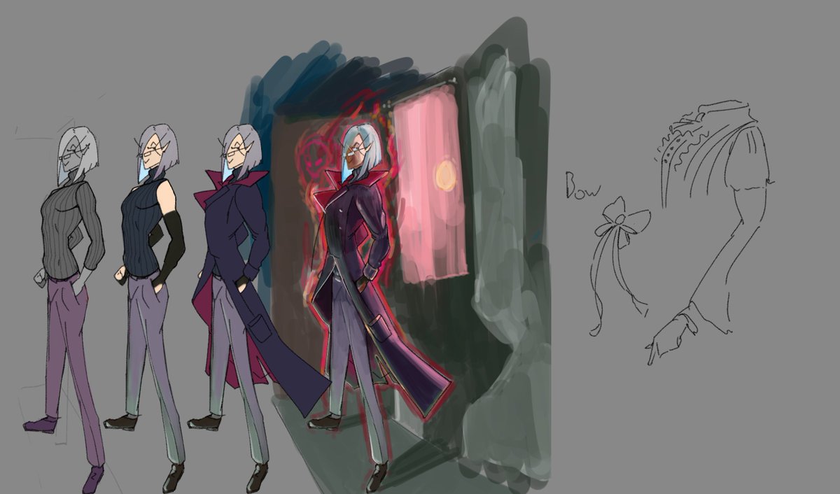 VvizardM's tweet image. a wip for a design update for me! :3 still workshopping the design
I don't usually make things for myself