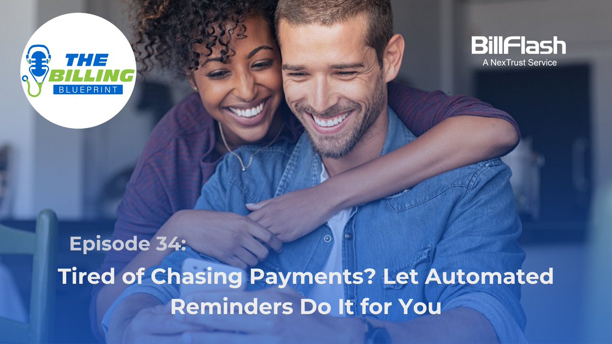 Patients aren’t ignoring your bills—they’re forgetting them.

In this episode, we uncover the hidden reasons payments are delayed—and how automated reminders like BillFlash #PayReminders can cut A/R days by up to 50%.

Learn how today: bit.ly/4o80LXe 

#BillFlash