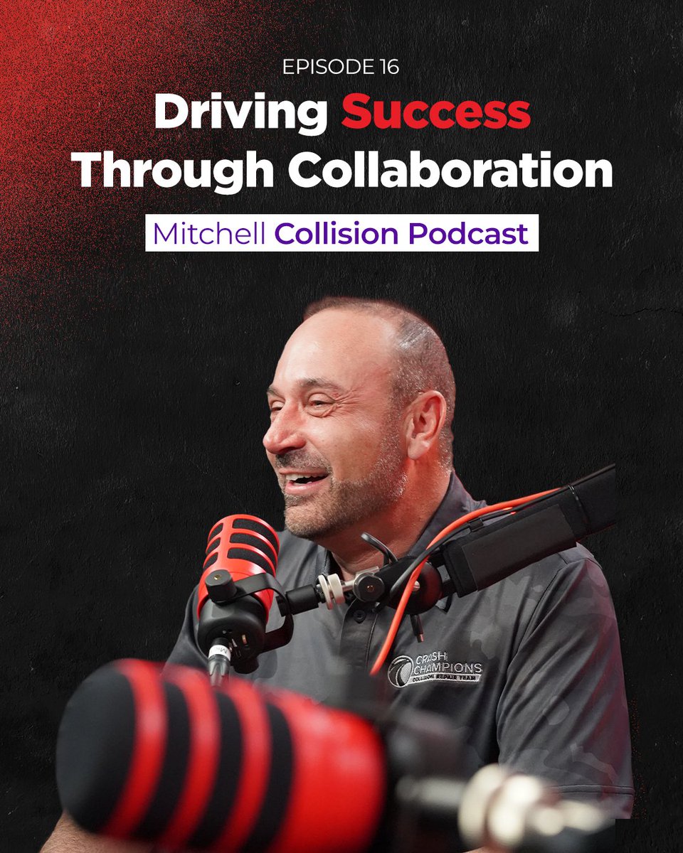 MattEbertCC's tweet image. Collaboration isn’t just a buzzword; it’s the future of collision repair. I’m grateful to Ryan Mandell and the @Mitchell_Intl Podcast for having me on to share this message. You can check out the entire episode now on Spotify or wherever you get your podcasts.…