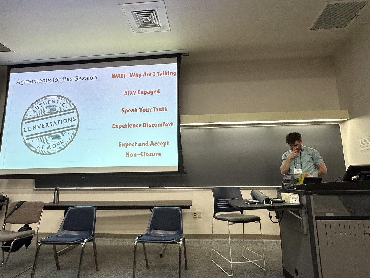 This session was raw and honest, thank you so much to the presenters <a href="/aserkin/">Ariel Serkin</a> <a href="/ninahike06/">Nina Hike</a> <a href="/dwilkssea/">D W</a> <a href="/ChemEd2025/">ChemEd 2025 CO School of Mines</a>