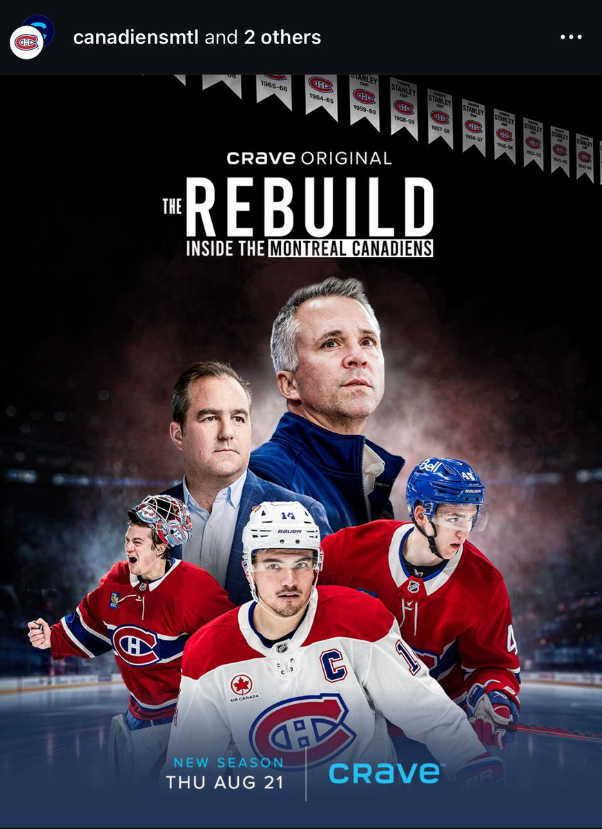 Fan4Habs's tweet image. Who&apos;s excited for Season 2? 

#GoHabsGo