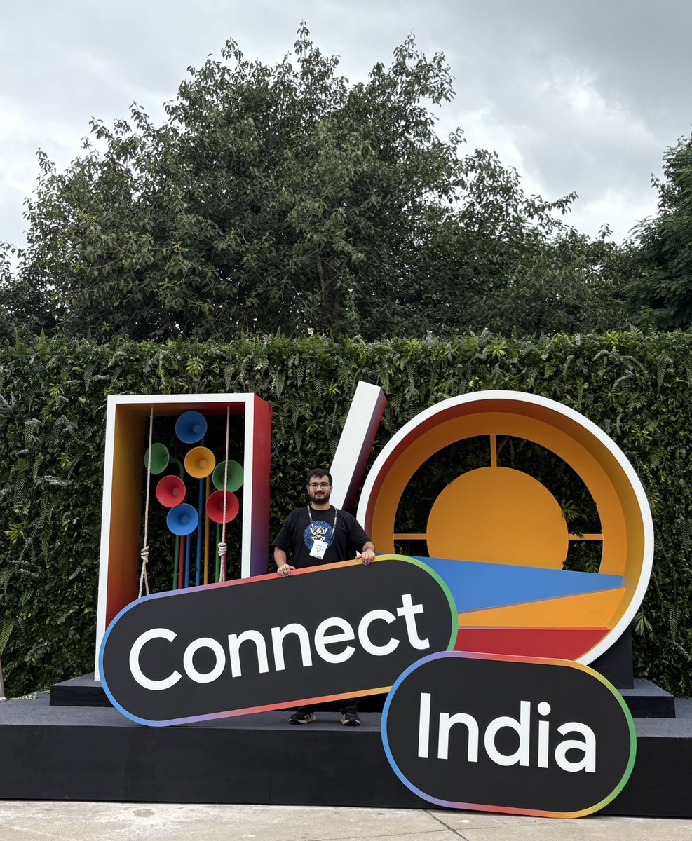 adityathakurxd's tweet image. At Google I/O Connect Bengaluru today @GoogleDevsIN #GoogleIOConnect